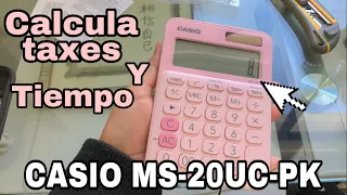 Calculadora Casio MS-20UC-PK