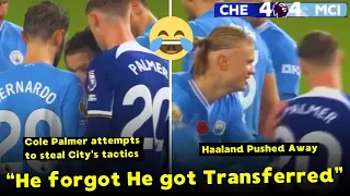 Moment Cole Palmer tried to Listen into City Team Talk 😂 He forgot he got transferred