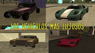 Los 7 Autos mas LUJOSOS de GTA San Andreas