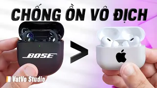 Đánh giá Bose QC Earbuds II: 7 triệu vô địch chống ồn, ăn đứt AirPods Pro 2 mới ra | Vật Vờ Studio