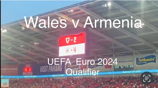 Wales v Armenia| UEFA Euro 2024 Qualifier | Group D| 🏴󠁧󠁢󠁷󠁬󠁳󠁿🇦🇲Cardiff City Stadium