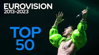 Eurovision - My Top 50 (2013-2023)