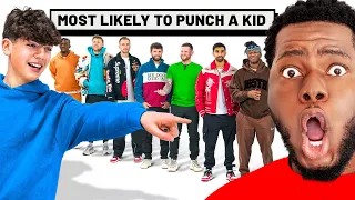 KIDS & GRANDPARENTS BRUTALLY RATE THE SIDEMEN REACTION