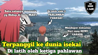 Terpanggil ke dunia isekai, Di latih oleh ketiga pahlawan