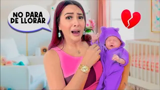 24 HORAS SIENDO MAMÁ SOLTERA DE MI SOBRINA NASYA 😨🍼👶🏻 | Karen Bustillos