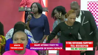 Gospel Legend Mama Mary Atieno at Synagogue of Hope Church - Kasarani