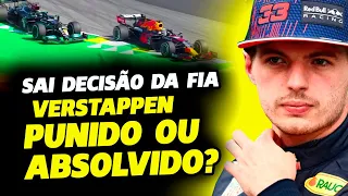 BREAKING! NO PUNISHMENT FOR VERSTAPPEN AFTER INCIDENT WITH HAMILTON IN BRAZIL | FORMULA 1