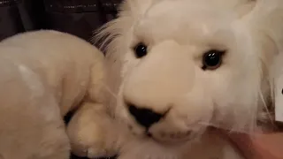 White Lion Plush Collection by SOS (Save Our Space), Magnussen Home and Ark Toys