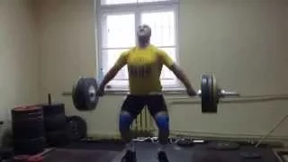 Marcin gabrys 145 kg snatch complex