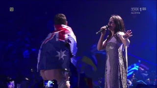 Евровидение-2017 Джамала срыв песни. Голый мужик на сцене