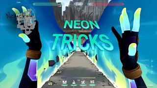TRICKS TO BE NEON MAIN (ALL MAPS)