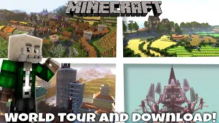 3,000 Days in Minecraft - WORLD TOUR and DOWNLOAD!