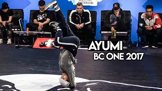 Bgirl Ayumi at Red Bull BC One 2017