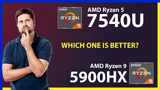 AMD Ryzen 5 7540U vs AMD Ryzen 9 5900HX Technical Comparison