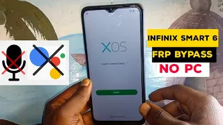 Infinix Smart 6 (X6511b,X6511e) frp bypass Android11 [Infinix X6511 Google Account Bypass/Without Pc