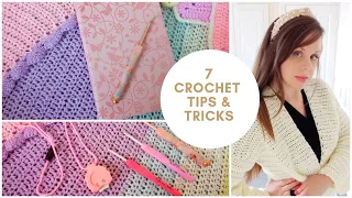 7 CROCHET TIPS & TRICKS | My Secrets For A Perfect Crochet Project (Not What You Think)