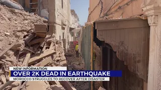 Powerful earthquake in Morocco kills more than 2,000 people, damages historic buildings in Marrakech