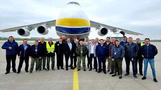 Завершение командировки. Рейс Лейпциг - Киев. История создания Ан-124 РУСЛАН и видео из кабины.