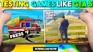 Trying *MOST REALISTIC* 🤣 Games Like GTA 5 On My Phone Again... Are they any GOOD ? #3