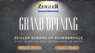Zeigler Subaru Schererville Grand Opening Livestream