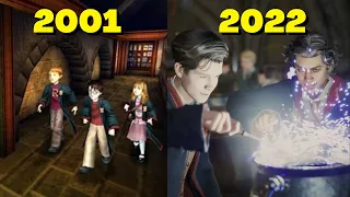 Harry Potter Game Evolution 2001-2022