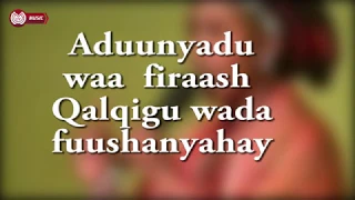 XABIIBO XASAN TOOXOW HEES ADUUN LYRICS