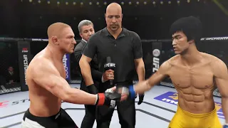 Dennis Siver vs. Bruce Lee (EA Sports UFC 2) - CPU vs. CPU