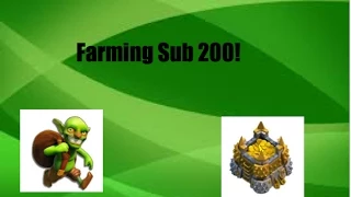 Farming sub 200!