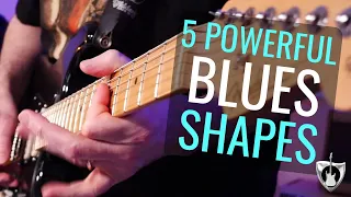 5 POWERFUL Blues Guitar Shapes | Changed Everything In My Solos - w/ Licks