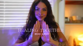 ASMR 🩵Reiki Enhance/Strengthen Physical Health 🩵 Reiki to all chakras ⚡️(Layered sounds😴)