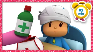 💊 POCOYO in ENGLISH - Pocoyo is not very well [92 min] Full Episodes | VIDEOS and CARTOONS for KIDS