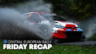 Who's Unfazed by Perilous Conditions? 🌧️ Central European Rally Friday Recap