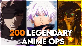 200 Legendary Anime Openings