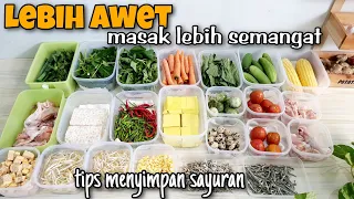 LEBIH AWET⁉️TIPS MENYIMPAN SAYURAN DI KULKAS AGAR TETAP SEGAR ,TERNYATA MUDAH‼️ZULAIKHA PRATIWI