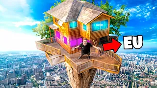 CONSTRUÍ UM QUARTO SECRETO NA CASA DA ÁRVORE!!