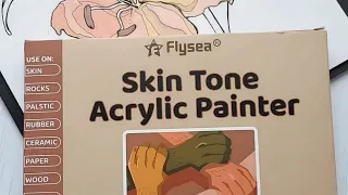 Акриловые маркеры от Flysea, Skin Tone Acrylic Painter
