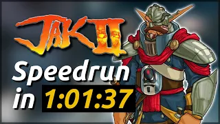 Jak II Any% Speedrun in 1:01:37 (Original PS2)