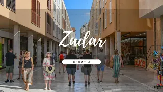 Explore the Old Town of Zadar, Croatia in Summer