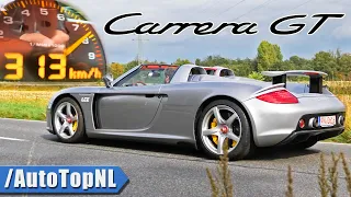 PORSCHE CARRERA GT | 100-300KM/H & EXHAUST SOUND by AutoTopNL