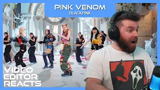 Video Editor Reacts to BLACKPINK - Pink Venom