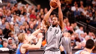 Spurs beat Thunder 93-85 for 41 in a row at home, 3rd longest ever, 3/12/2016