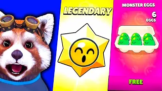 LEGENDARY STARR DROP DIN FREE si 6 OUA FREE in BRAWL STARS