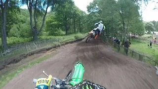 Max Anstie chasing "The Bullet"