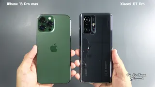 iPhone 13 Pro max vs Xiaomi 11T Pro | SpeedTest and Camera comparison