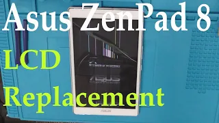 How to replace broken display on Asus ZenPad 8