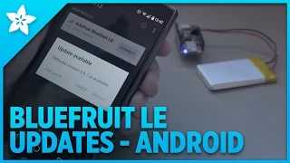 Bluefruit LE Firmware Updates on Android