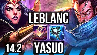 LEBLANC vs YASUO (MID) | 11/1/11, Legendary | BR Master | 14.2