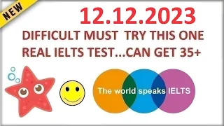 BRITISH COUNCIL IELTS LISTENING TEST 2023 WITH ANSWERS - 12.12.2023