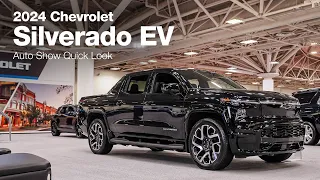 2024 Chevrolet Silverado EV RST | First Look | Twin Cities Auto Show