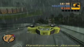 GTA 3 - максимум кувырков на машине ТРЮК!!!